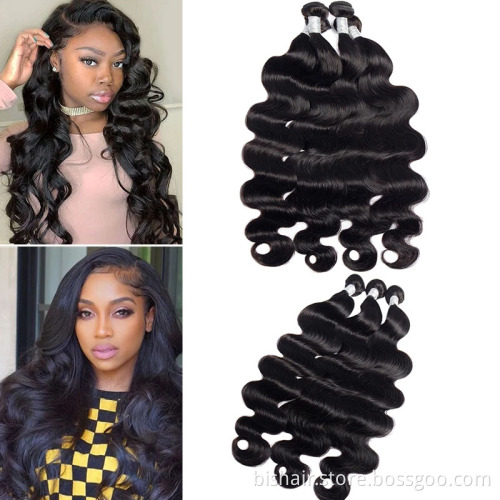 Virgin Cuticle Aligned 30 Inch Human Hair Bundles Cuticle Intact Wholesale Hair Distributors, Peruvian Body Wave Hair Bundles